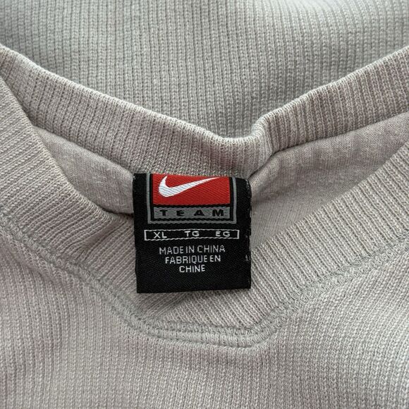 Vtg Nike Ohio State University Sweater Vest Men XL OSU Gray College Football Y2K - Picture 11 of 13